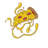 Pizza with cheese Italian