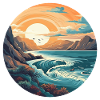 Rock beach