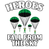 Paratroopers Skydiving Skydiving