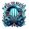 Feel the Beats - Headphones Illustration