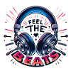 Feel the Beats - Headphones Illustration