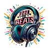 Feel the Beats - Headphones Illustration