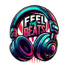 Feel the Beats - Headphones Illustration
