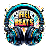 Feel the Beats - Headphones Illustration