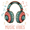 Music Vibes - Headphones