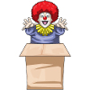 Clown Halloween Cardboard
