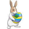 Bunny Easter Pacifier