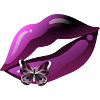 Glossy Purple Kiss