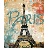 Paris mit Eiffelturm