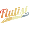 Retro Flutist