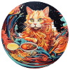 Feasting Cat
