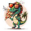 Pizza-saurus