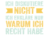 Rechthaber Erklärung