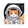 Astronaut Cat
