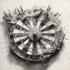 Dartboard Winkinger Shield