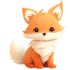 Cute Fox Illustration