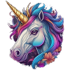 Unicorn Head