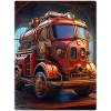 Camion de pompiers steampunk 1.9