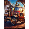 Camion de pompiers steampunk 1.5