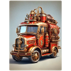 Steampunk Fire Truck 1.7