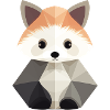 Abstract Baby Animal