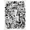 Inspirations graffiti :Hippo Geometry
