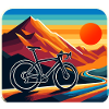 Sunset Gravel Bike Scene