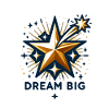 Dream Big - Shooting Star Illustration