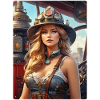 Steampunk Firefighter Woman 1.3