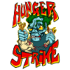 Hungerstreik, Monster-Diät-Horror-Kunst-T-Shirts