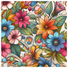 Bunte Pflanzenblumen