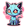 Illustration de chat mignon