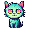 Illustration de chat mignon