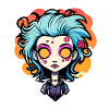 Illustration de zombie mignon