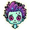 Cute Zombie Illustration