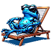 Poison arrow frog design