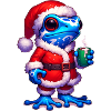Père Noël, grenouille empoisonnée