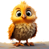 Little funny chick