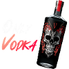 Only Vodka Alcohol Lover Skull