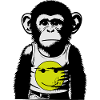 Monkey Smile Street Art