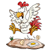 Funny Chicken - Fermiers Poulets Poulet