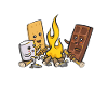 S'more Campfire Marshmallow Camping