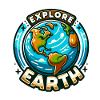 Explore Earth - Earth Illustration