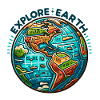 Explore Earth - Erde Illustration