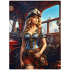 Steampunk Firefighter Woman 1.6