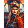 Femme pompier steampunk 1.11