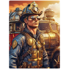 Steampunk Firefighter Man 1.2