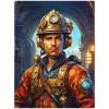 Homme pompier steampunk 1.1
