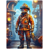 Steampunk Firefighter Man 1.11