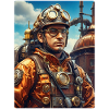 Homme pompier steampunk 1.9